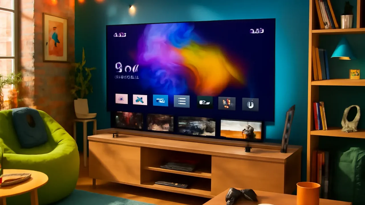 Smart TV Philips 50" 4K HDR - Google TV, Comando de Voz