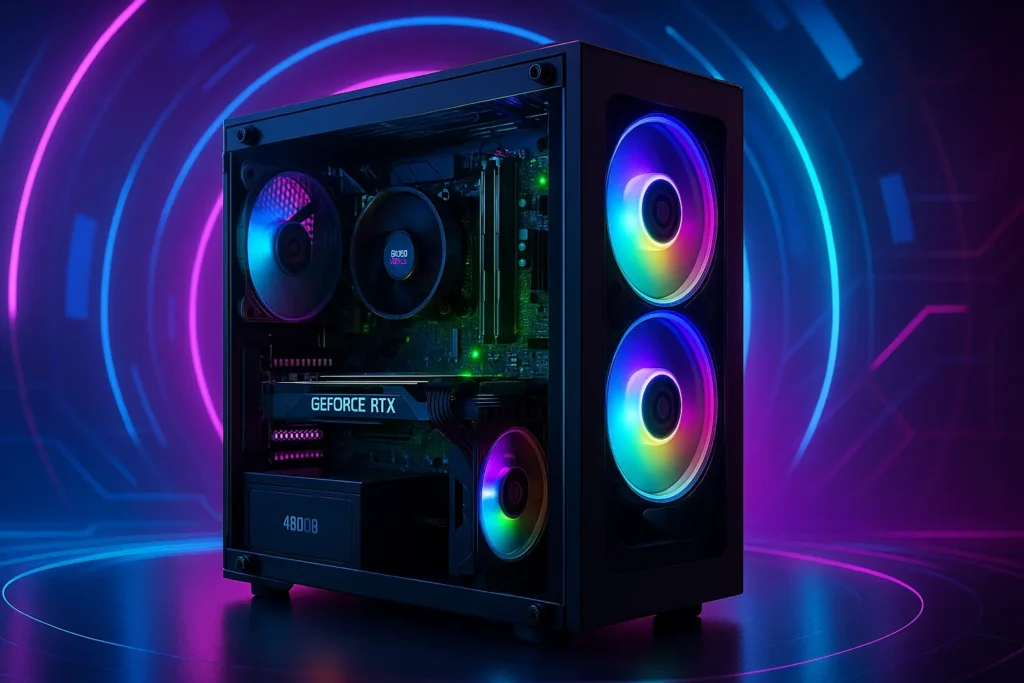 Monte seu PC: Ryzen 7 5700G, RTX 3050, 16GB, 480GB SSD