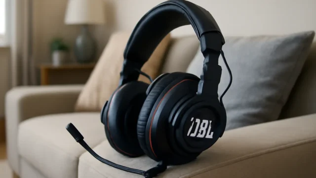 Headset Gamer JBL Quantum ONE - Com fio, preto, grande