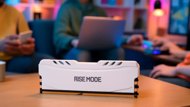 Memória 16GB DDR5 4800MHz Rise Mode Z - Cl40 com Dissipador Branca RM-D5-16G-4800ZW: Alta Performance para Seu PC