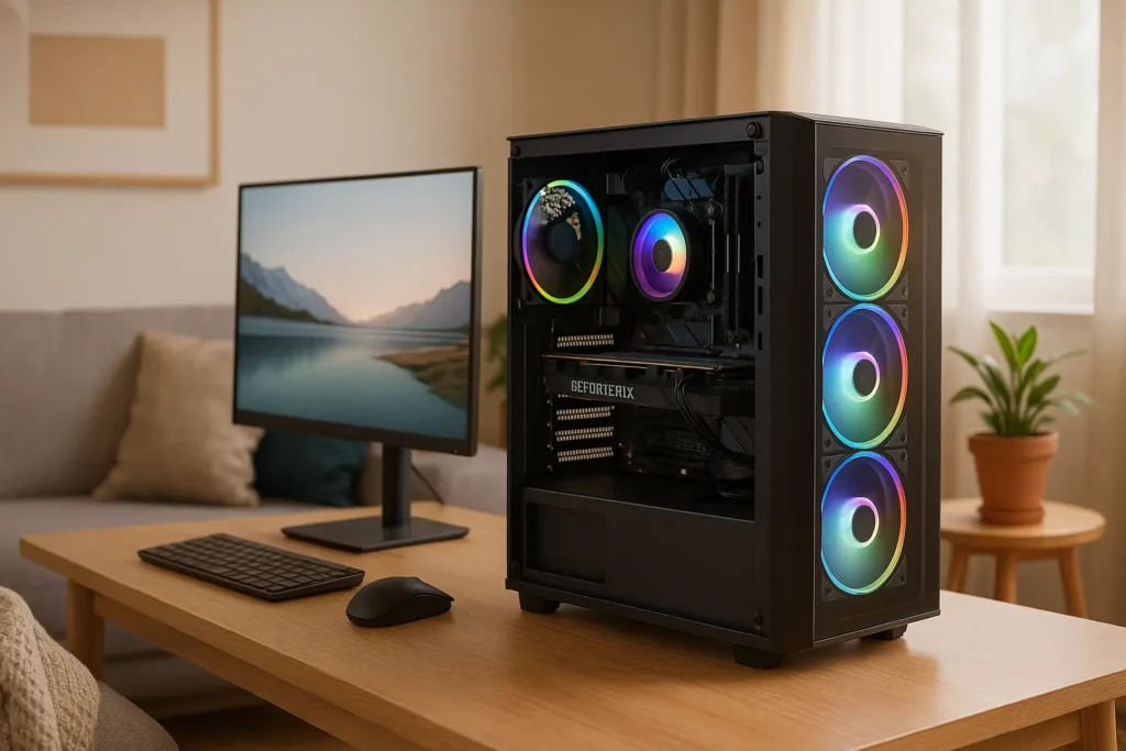 Monte seu PC: Ryzen 7 5700X3D, RTX 3050, 16GB, 480GB SSD