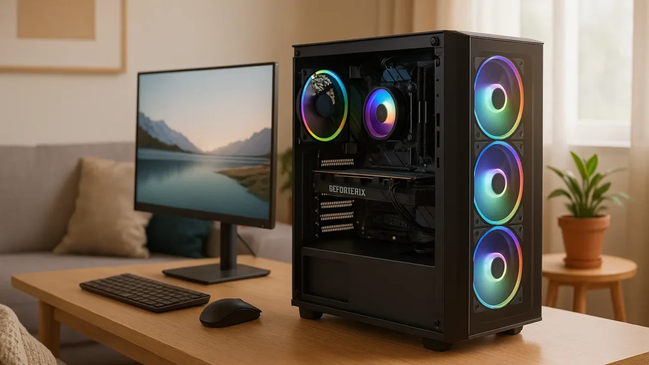 Monte seu PC: Ryzen 7 5700X3D, RTX 3050, 16GB, 480GB SSD