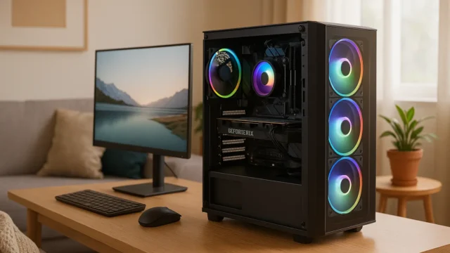 Monte seu PC: Ryzen 7 5700X3D, RTX 3050, 16GB, 480GB SSD