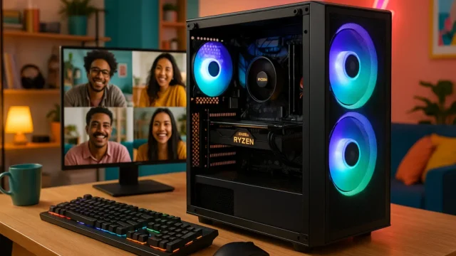 Monte seu PC: Ryzen 7 8700G, 16GB, 512GB SSD