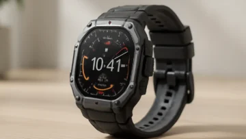 KOSPET Tank T3 Ultra Smartwatch com GPS e Design Militar