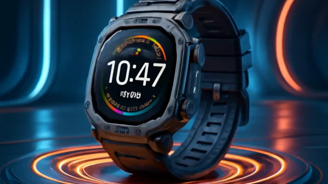 KOSPET Tank T3 Ultra Smartwatch com GPS, Bateria de Longa Duração e Resistência Militar