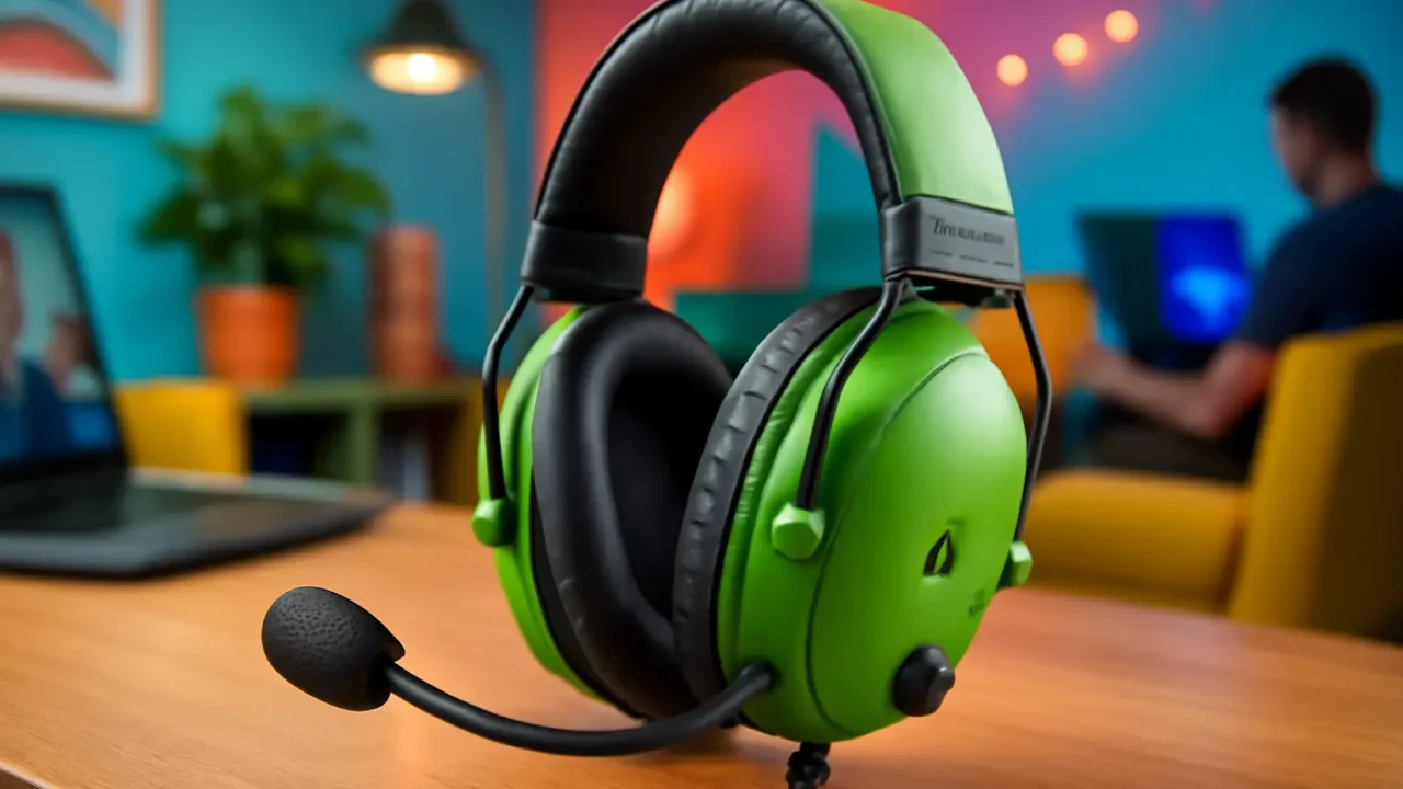Razer Fone de ouvido BlackShark V2 X Xbox: Drivers de 50 mm, Microfone Cardioide e Isolamento de Ruído