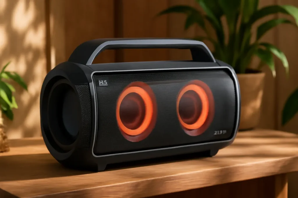 Caixa de Som Boombox LG XBOOM Go XG9S – Potência, Durabilidade e Som de Alta Qualidade