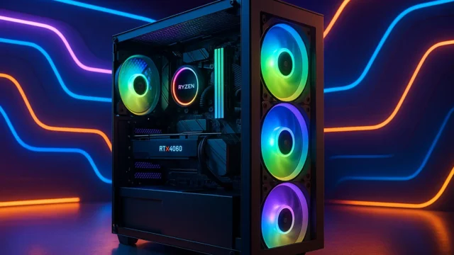 Monte seu PC: Ryzen 5 5600GT, RTX 4060, 32GB, 1TB SSD