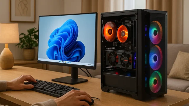 Monte seu PC: Ryzen 5 5600GT, RX 6600, 16GB, 240GB SSD