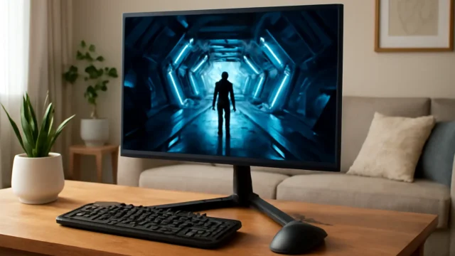 SAMSUNG Monitor Gamer Odyssey 27", FHD, 240 Hz, 1ms, Gsync, Freesync