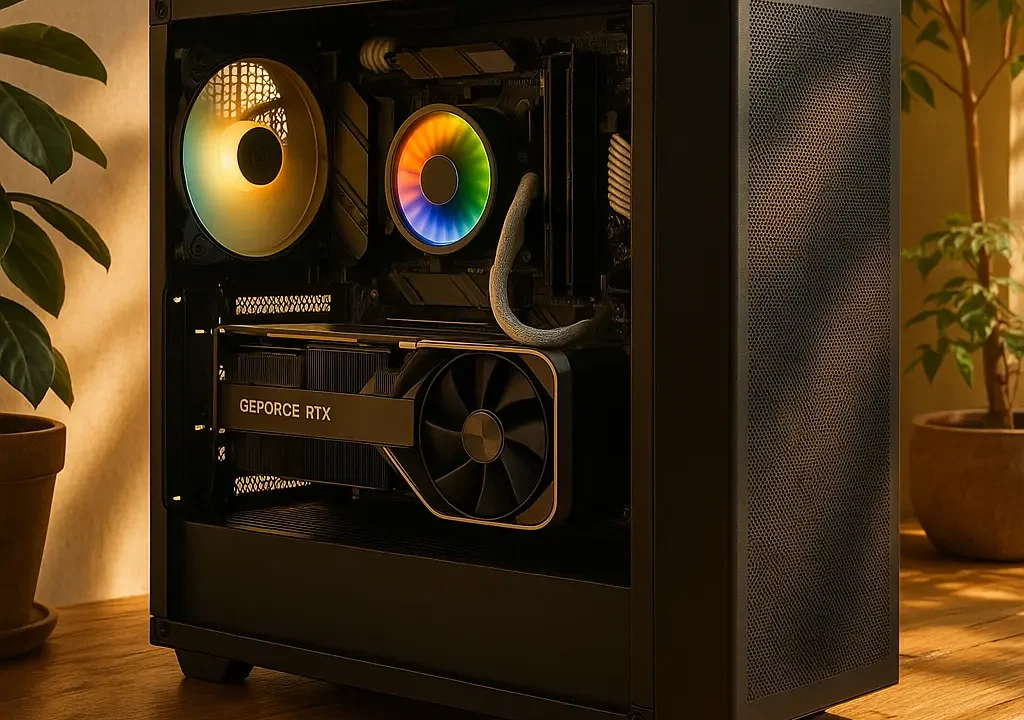 Monte seu PC: Ryzen 7 7700X, RTX 4070 Super, 32GB, 1TB SSD