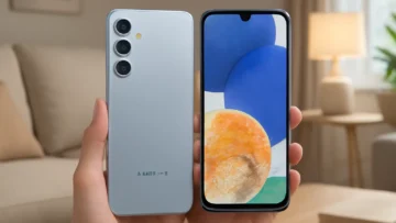 Samsung Galaxy M35 5G: Câmera Tripla, Tela Super AMOLED e 256GB de Armazenamento