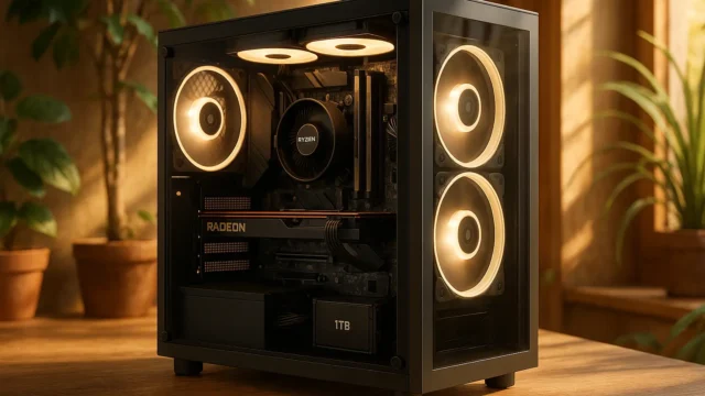 Monte seu PC: Ryzen 5 7600X, RX 7600, 16GB, 1TB SSD