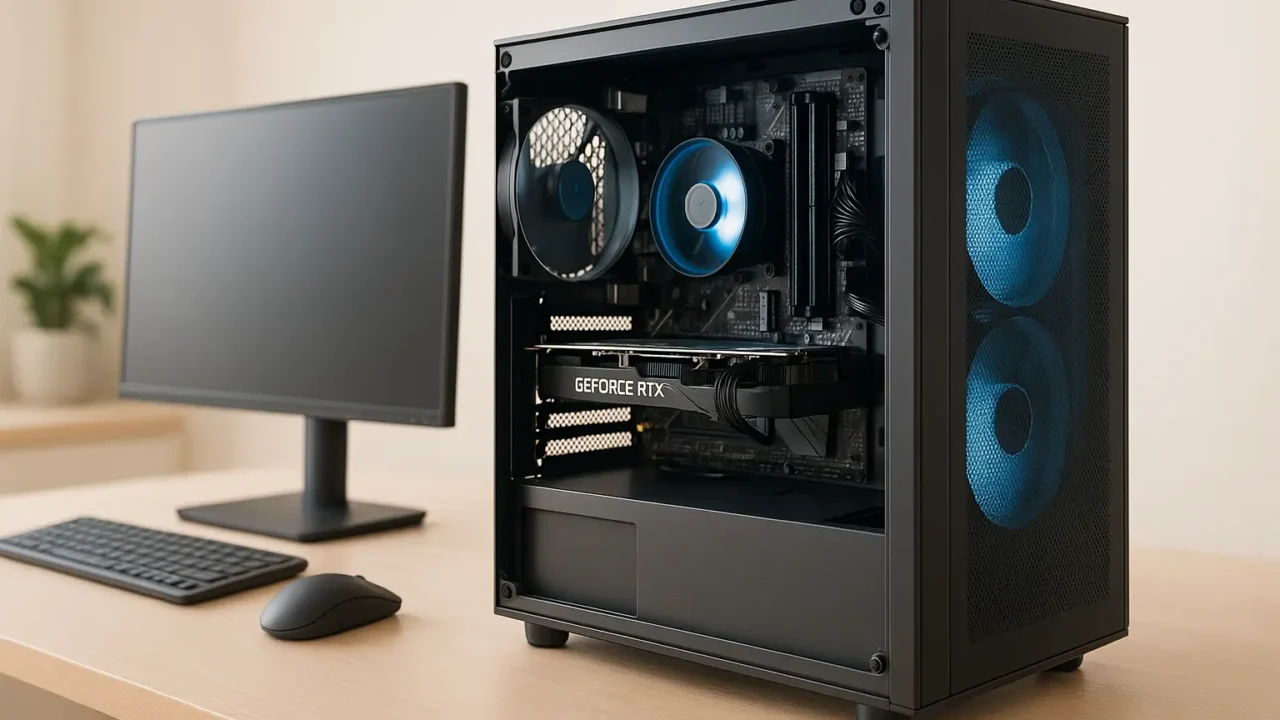 Monte seu PC: i3-13100F, RTX 4060, 16GB, 480GB SSD