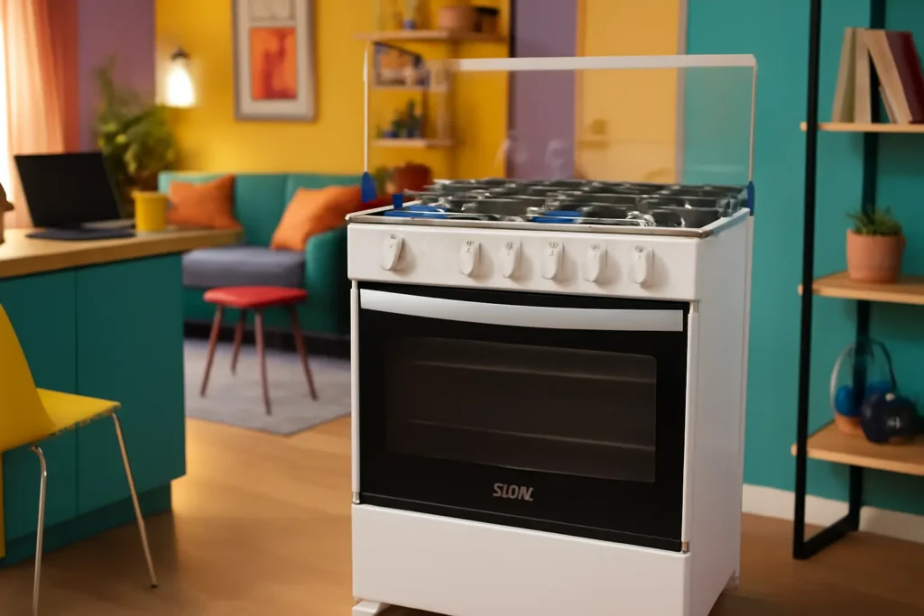 Fogão de Piso Consul 5 Bocas Branco com Acendimento Automático