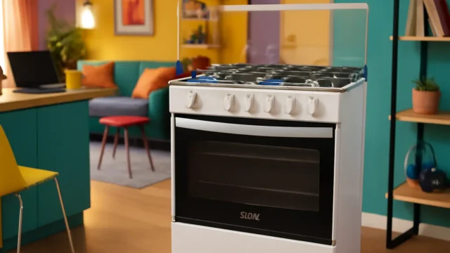 Fogão de Piso Consul 5 Bocas Branco com Acendimento Automático