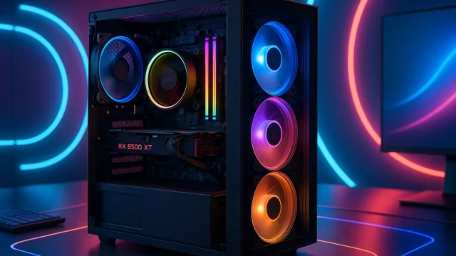 Monte seu PC: Ryzen 5 5600, RX 5500 XT, 16GB, 480GB SSD