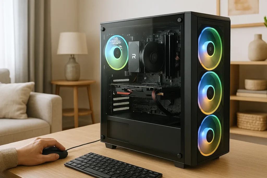 Monte seu PC: Ryzen 5 5500, RX 5500 XT, 16GB, 480GB SSD