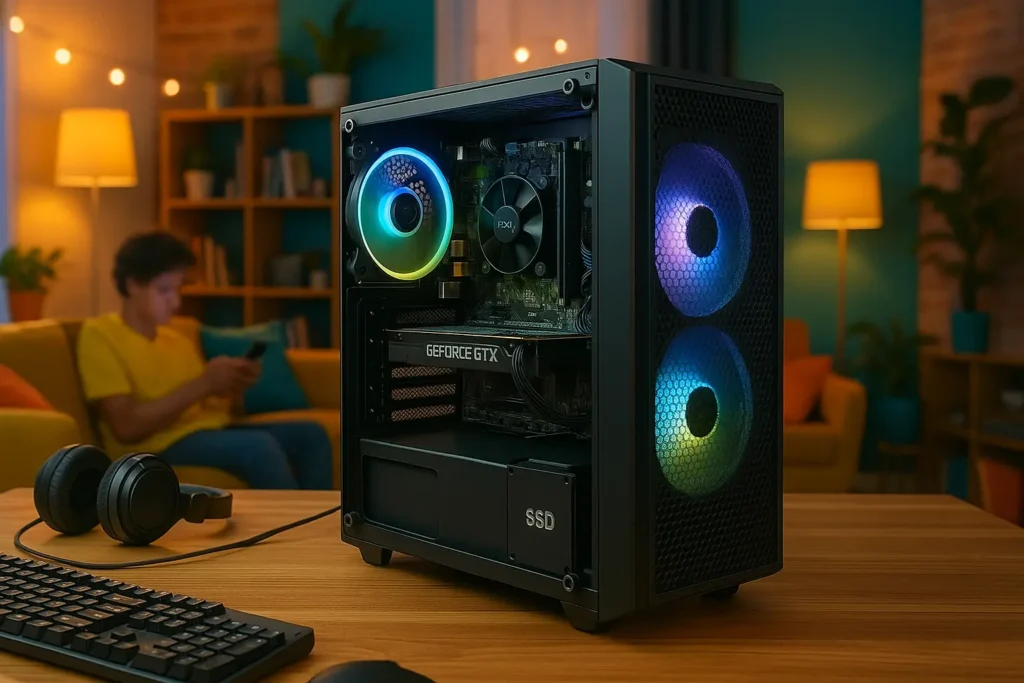 Monte seu PC: i5-13400, GTX 1650, 16GB, 480GB SSD