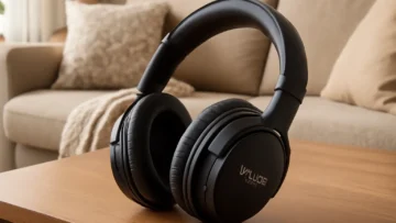 WAAW by ALOK Fone de Ouvido Headphone SENSE 300HBNC sem Fio Bluetooth com Cancelamento de Ruído Ativo