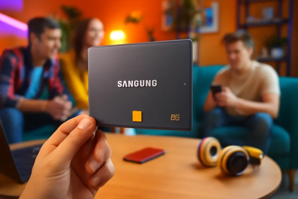 SSD Samsung 870 QVO SATA III 4TB