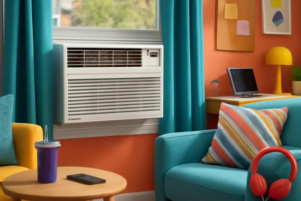 Ar Condicionado Janela Eletrônico Hisense 8.500 BTUs Frio com Wi-Fi