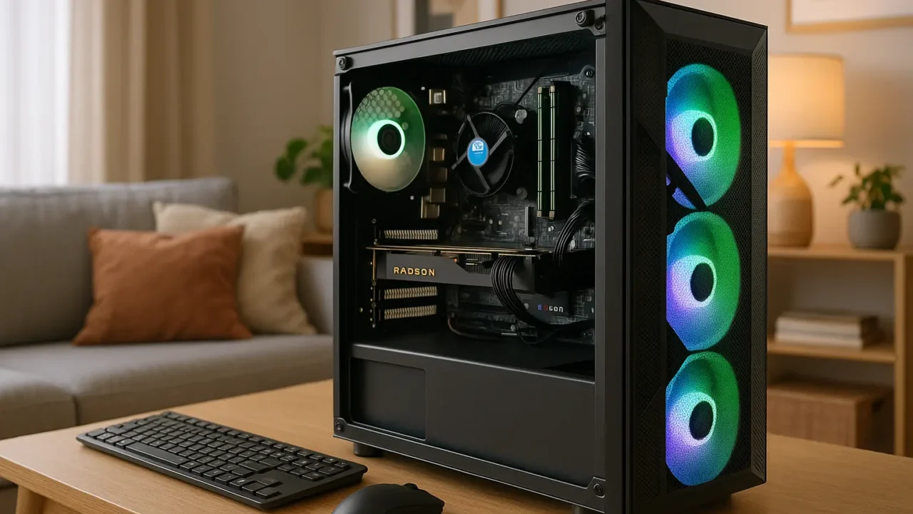 Monte seu PC: i5-10400F, RX 7600, 16GB, 480GB SSD