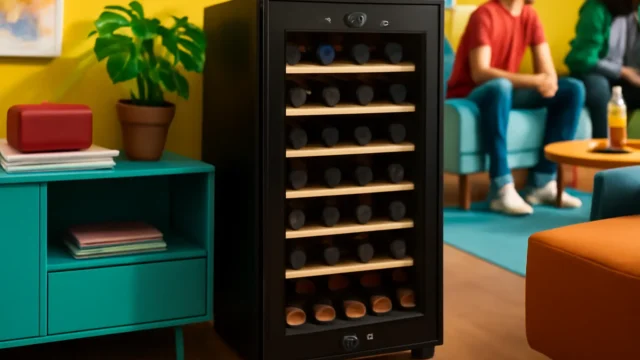 Adega Climatizada EOS 34 Garrafas: Refrigeração com Compressor e Design Elegante