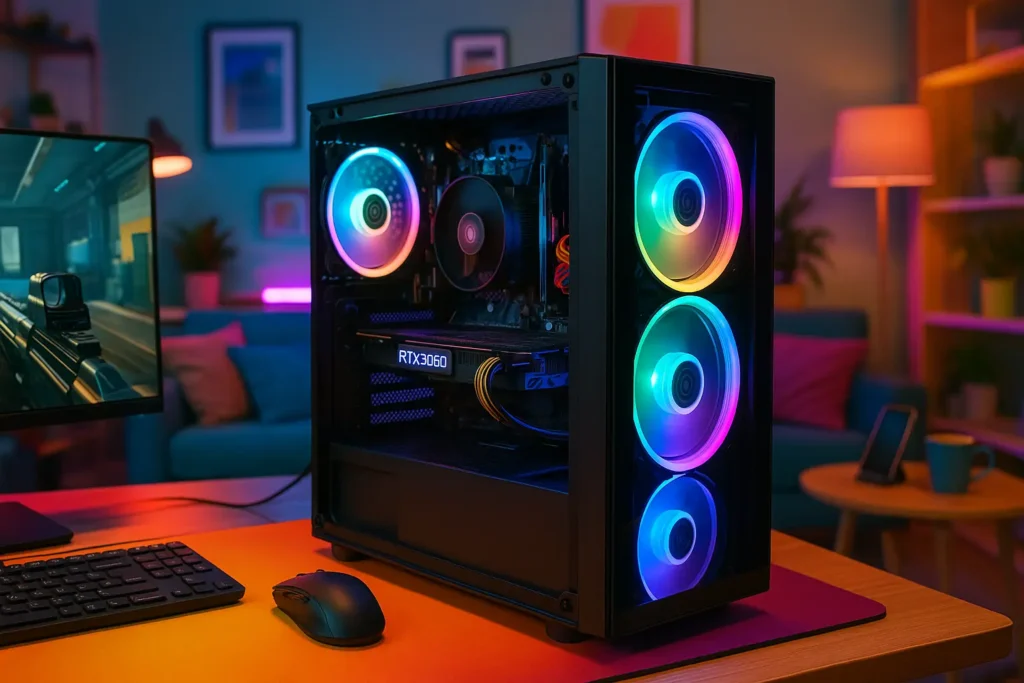 Monte seu PC: i5-8500, RTX 3060, 16GB, 480GB SSD