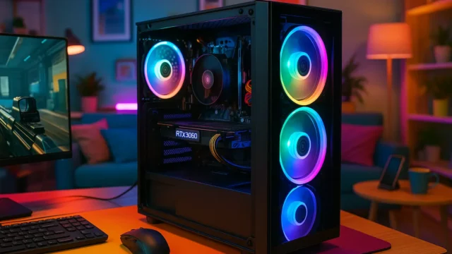 Monte seu PC: i5-8500, RTX 3060, 16GB, 480GB SSD