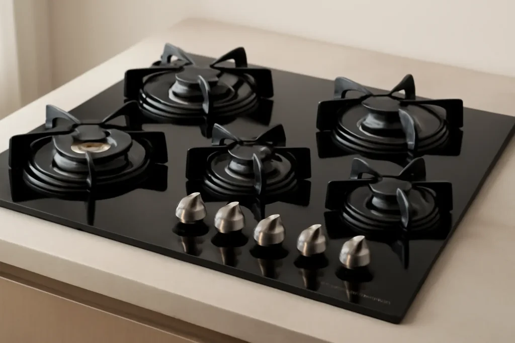 Cooktop 5 Bocas Brastemp com Quadrichama e Acendimento Automático