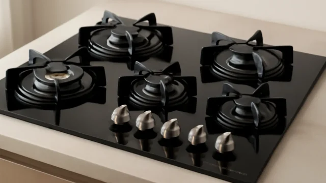 Cooktop 5 Bocas Brastemp com Quadrichama e Acendimento Automático