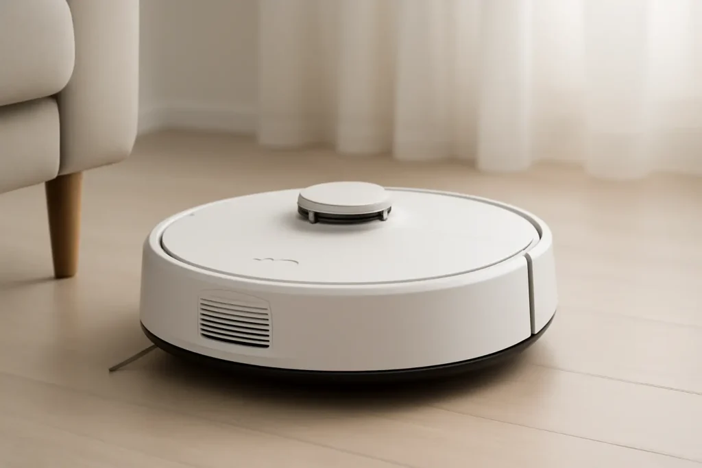 LILIN Robô Aspirador de Pó X6: Navegação LIDAR, Aspiração e Esfregação 3 em 1