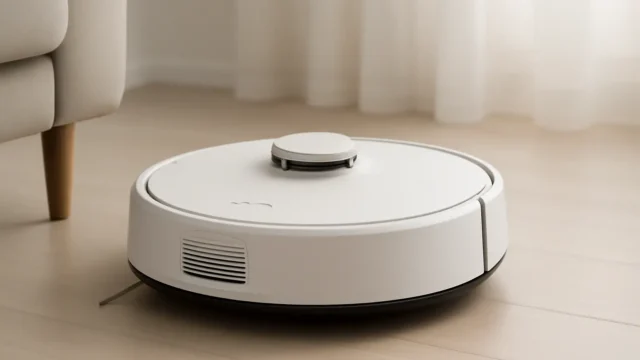 LILIN Robô Aspirador de Pó X6: Navegação LIDAR, Aspiração e Esfregação 3 em 1