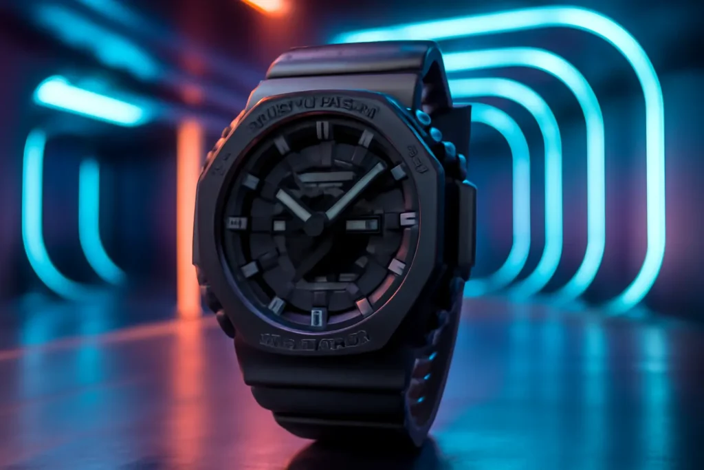 Relógio Casio G-SHOCK Carbon Core Guard GA-B2100-1A1DR: Resistência e Estilo
