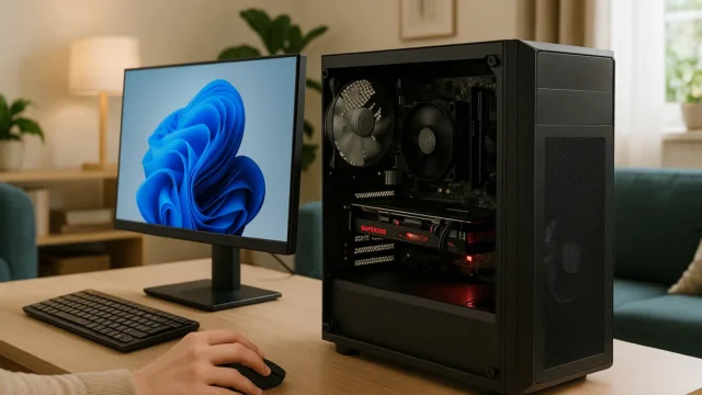 Monte seu PC: i5-8500, RX 6600, 8GB, 240GB SSD