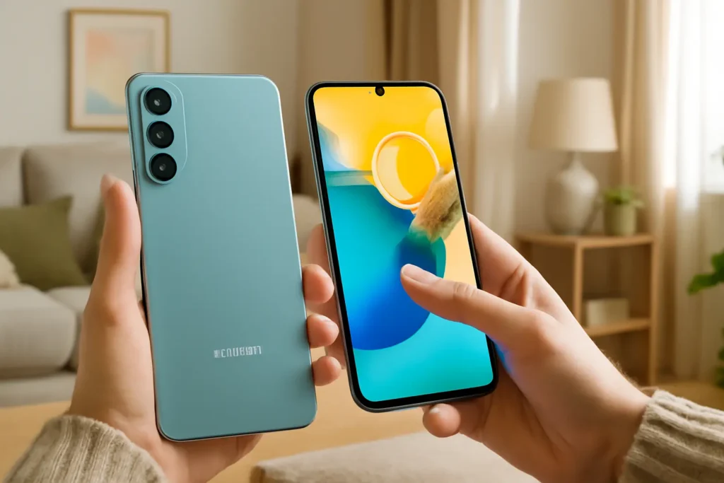 Samsung Galaxy M55 5G: Câmera Tripla de 50MP, Tela Super AMOLED 120Hz