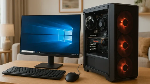 Monte seu PC: i5-8400, RX 6600, 8GB, 240GB SSD