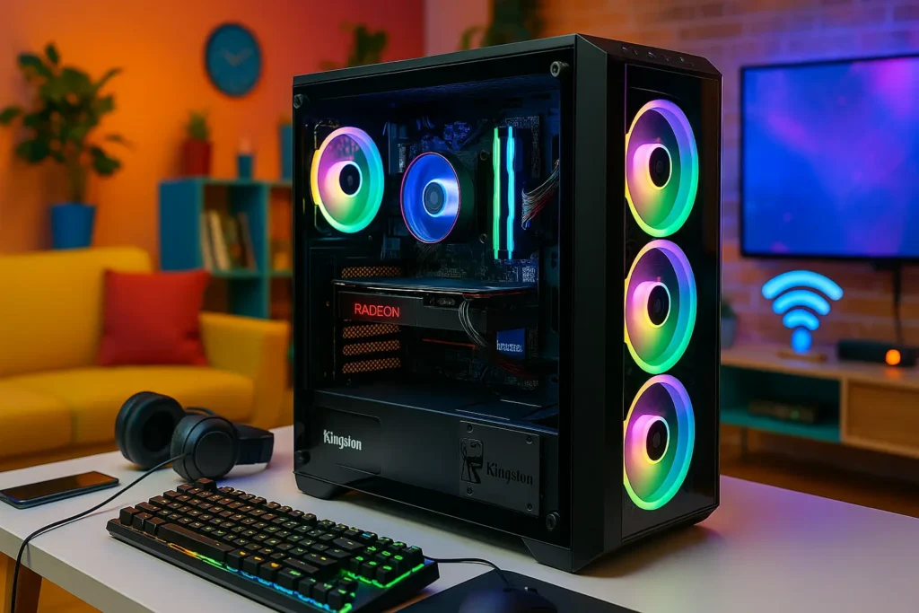 Monte seu PC: i5-10400F, RX 6600, 16GB, 480GB SSD