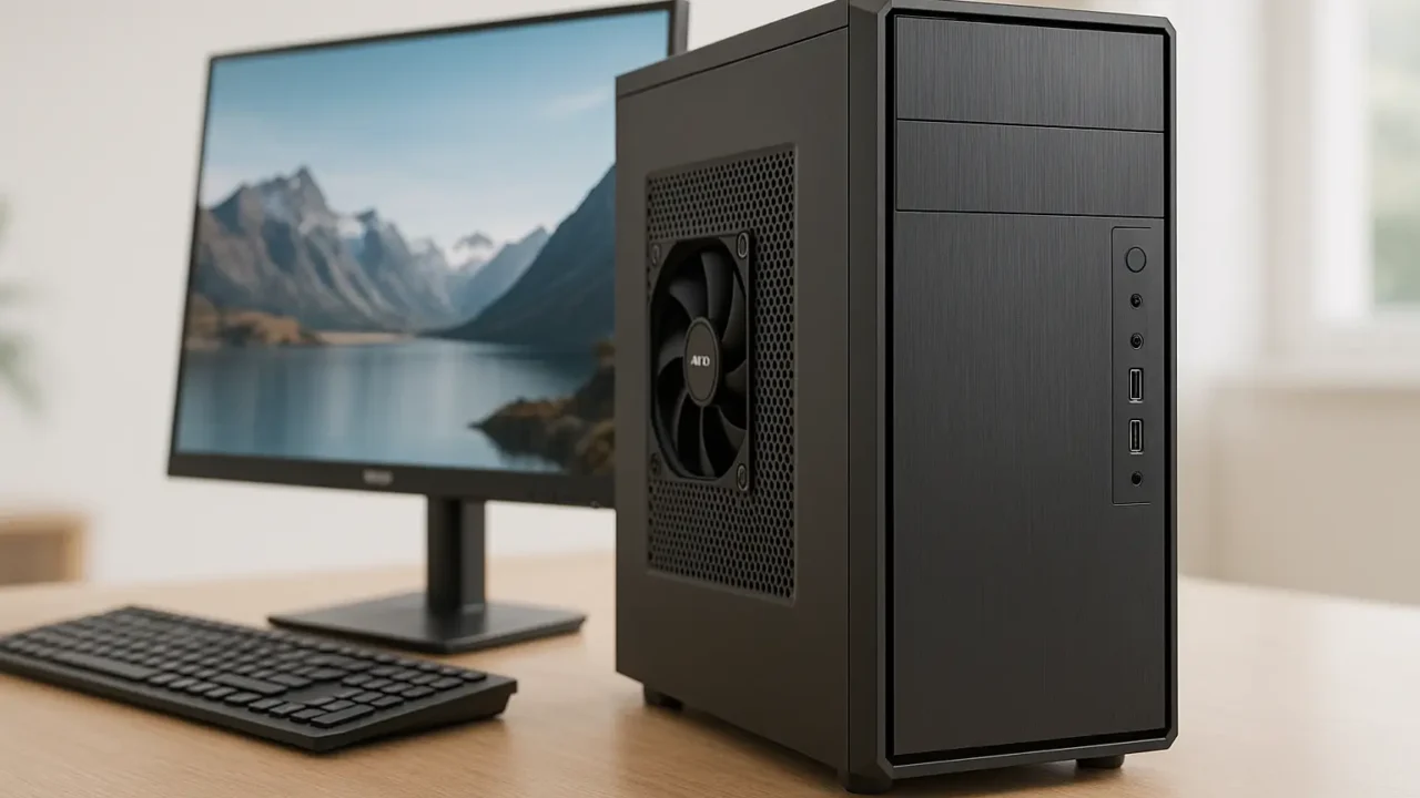 Monte seu PC: i3-8100T, RX 550, 8GB, 240GB SSD