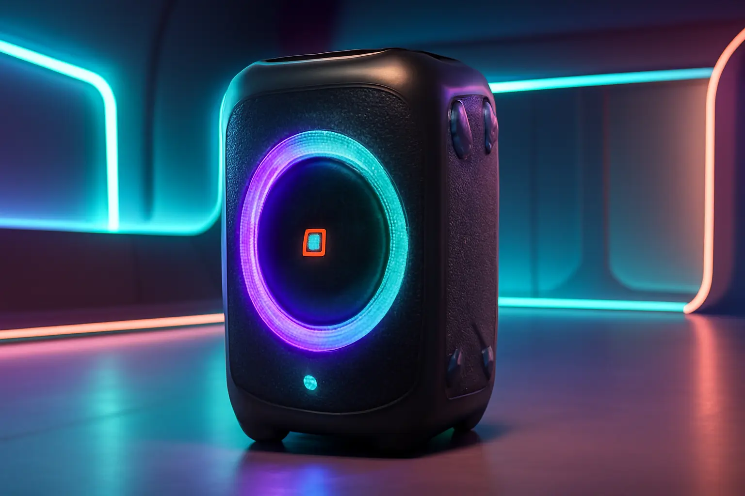 Caixa de Som JBL Bluetooth Partybox Encore: Potência e Design à Prova de Respingos