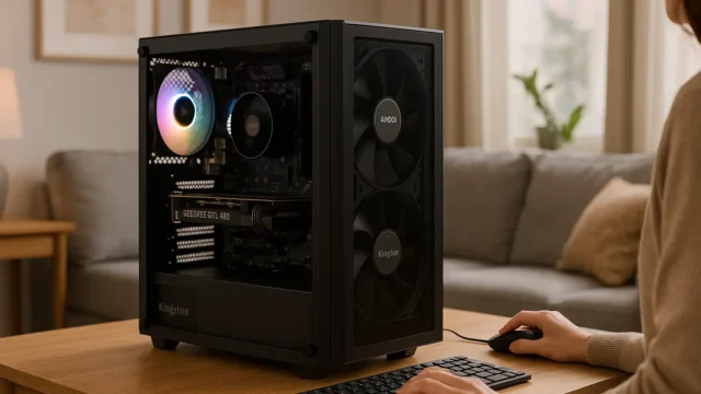 Monte seu PC: Ryzen 5 5600, GTX 1660S, 16GB, 480GB SSD