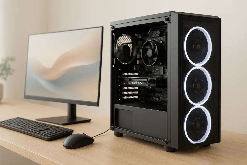 Monte seu PC: i3-13100F, GTX 1650, 8GB, 240GB SSD