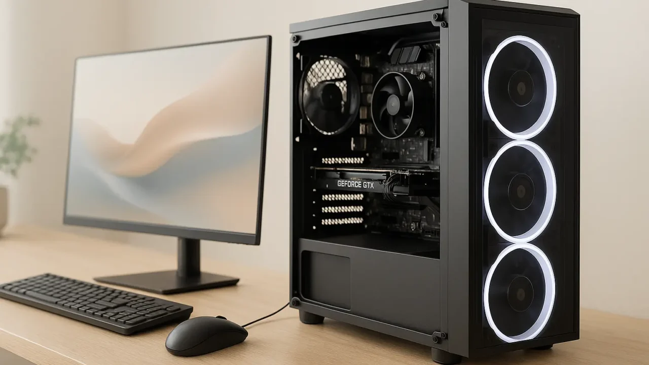 Monte seu PC: i3-13100F, GTX 1650, 8GB, 240GB SSD