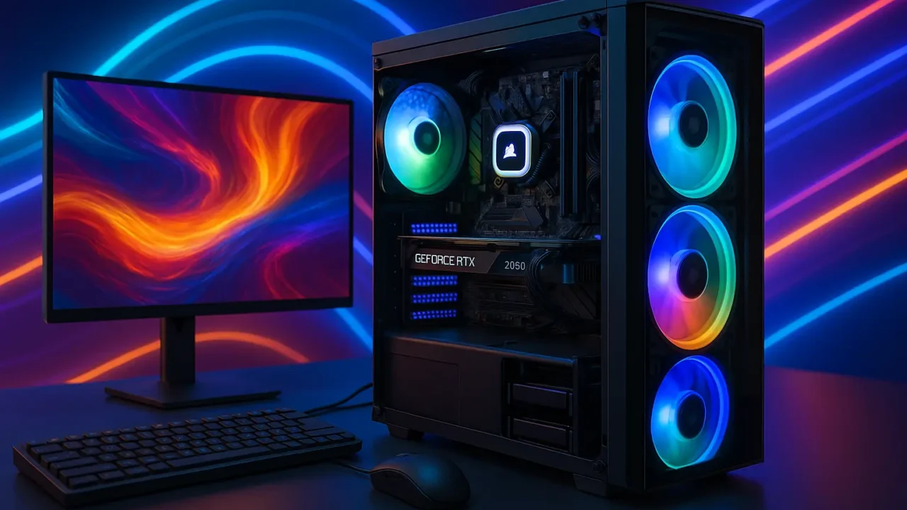 Monte seu PC: i5-8500, RTX 2060, 8GB, 240GB SSD