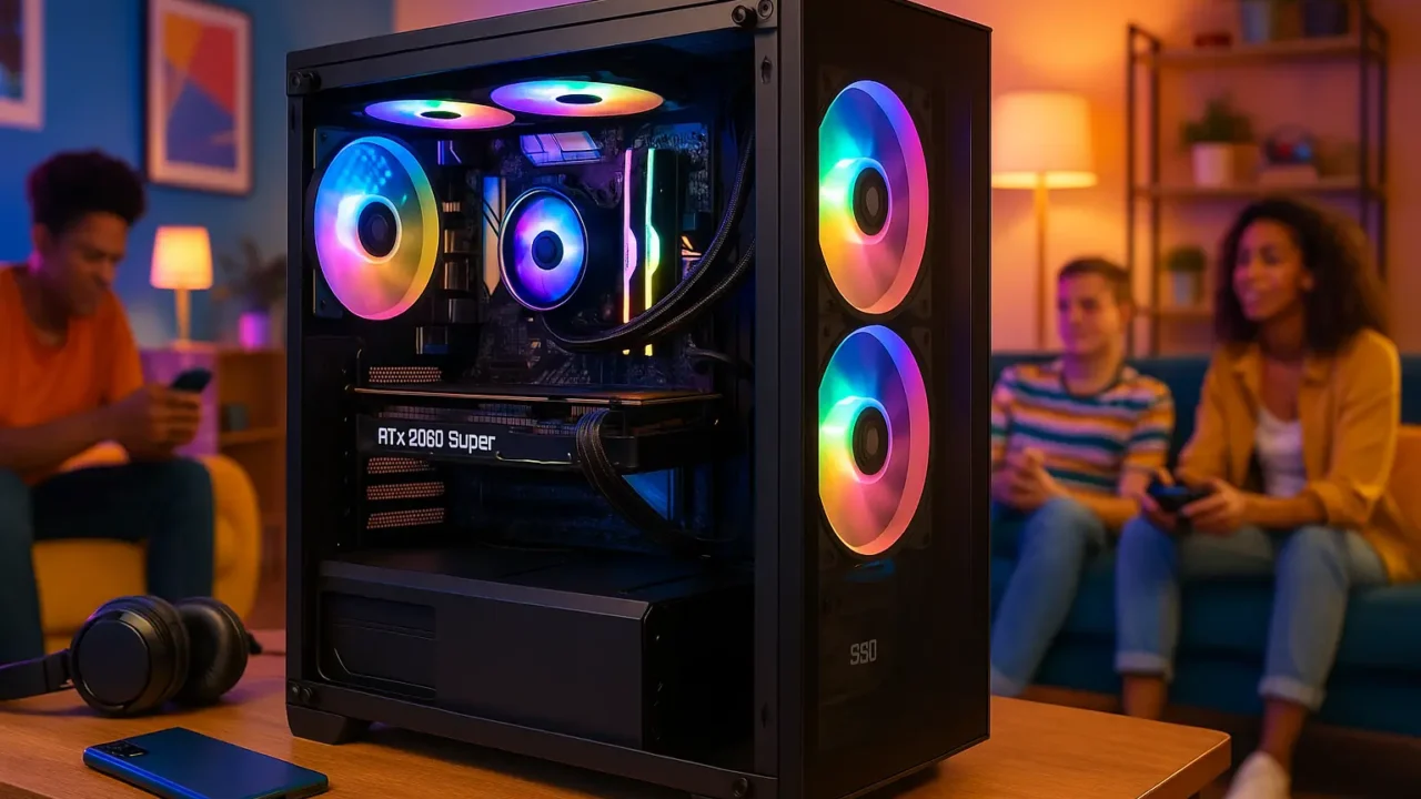 Monte seu PC: i5-8400, RTX 2060 Super, 16GB, 480GB SSD