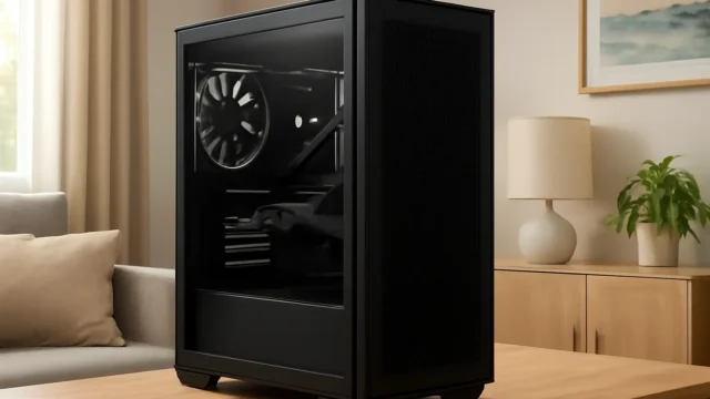Gabinete Gamer NZXT H5 Flow Preto – Fluxo de Ar e Design Minimalista