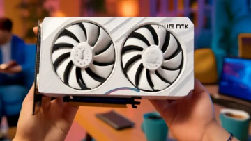 GPU NVIDIA GEFORCE RTX 3050 8GB GDDR6 128BIT Branco Projeto Edge