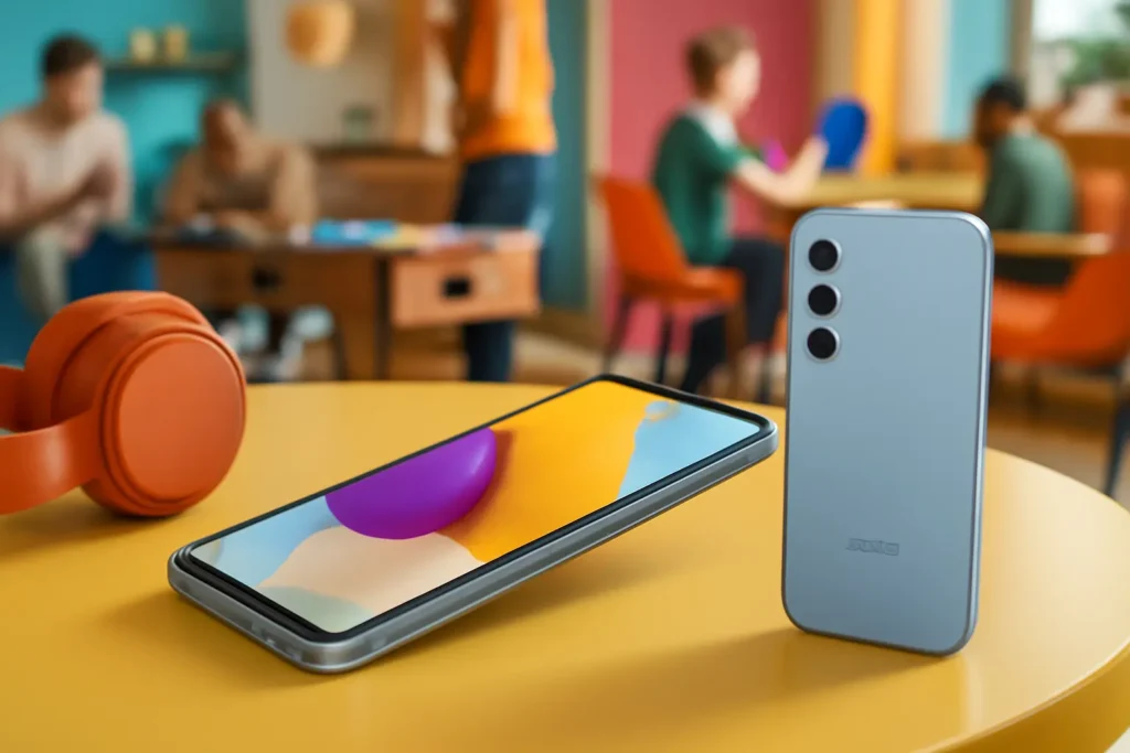 Samsung Galaxy A35 5G: Câmera Tripla de 50MP, Tela Super AMOLED 120Hz, Design em Vidro